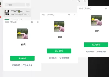 微信Windows版 v4.1.15.48多开&消息防撤回公测版绿色版x64位（9.22更新）